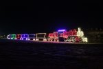 Illuminated Freight train